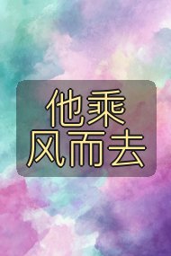 他乘风而去封面